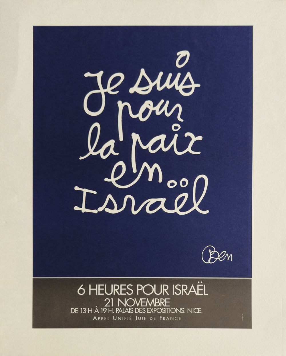 Je suis pour la Paix en Israël (Deluxe version)