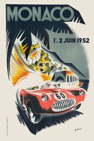 Monaco 1952 Grand Prix automobile par Bernard Minne