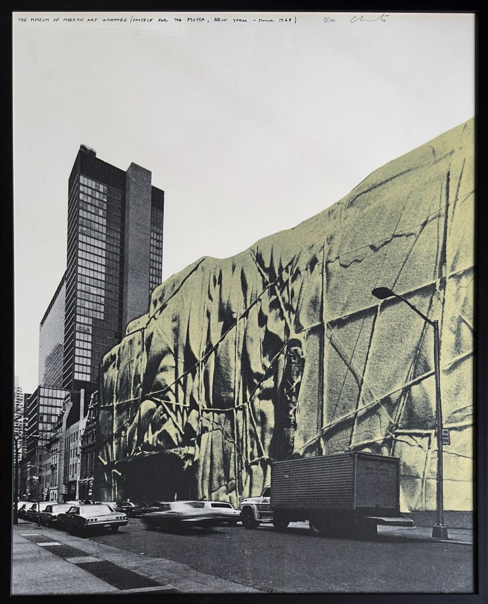 Not realized projects - The Museum of Modern Art wrapped New York