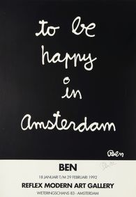 To be happy in Amsterdam - Reflex Modern Art Gallery