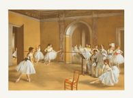 Le foyer de la danse à l'opéra de Paris