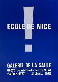 Ecole de Nice ! - Galerie Alexandre de la Salle