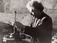 Alberto Giacometti sculptant V