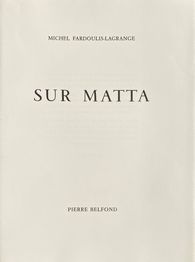 Sur Matta (4 etchings signed)